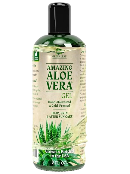 Amazing Aloe Vera Gel - Freshly Cut, 100% Pure Aloe, Premium Quality, Vegan, Unscented - Natural Sunburn Relief, After Shave, Skin, Face & Hair Care 8oz


aayushii.com