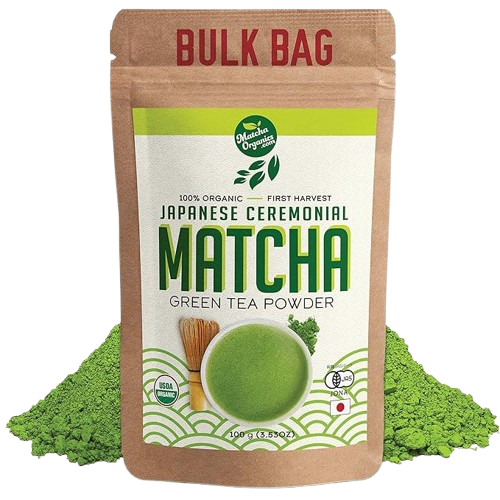 Premium Japanese Ceremonial Matcha Green Tea Powder - 1st Harvest HIGHEST Grade - USDA & JAS Organic - From Japan - Perfect for Starbucks Latte, Shake, Smoothies & Baking (3.53oz / 100g)


aayushii.com