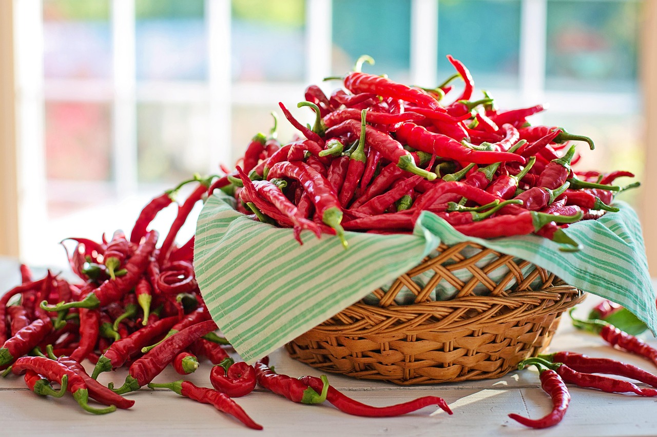 Cayenne Pepper (Capsicum annuum)