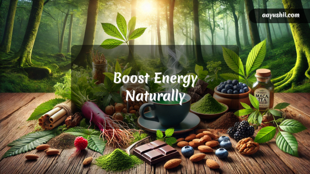 Boost Energy Naturally: Powerful Herbal Supplements & Foods aayushii.com