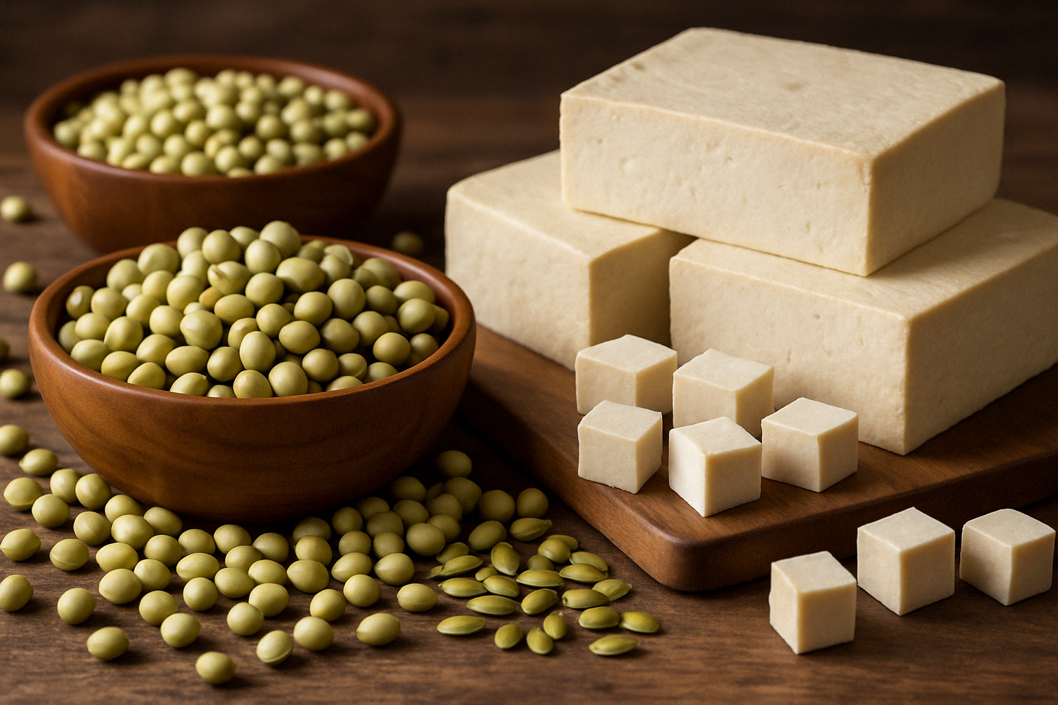 Soybeans and Tofu
