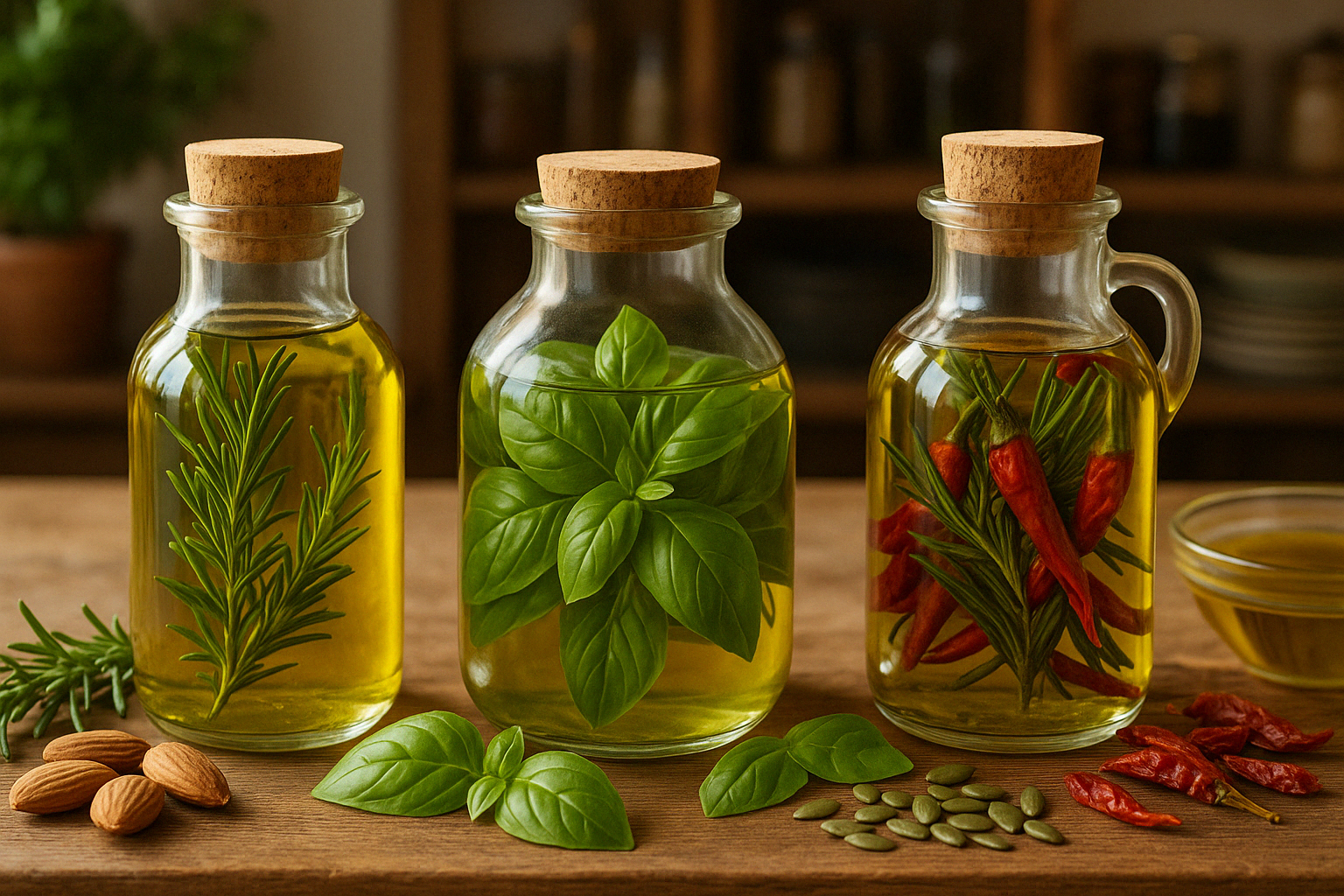 Storing and Preserving Herbal Oils