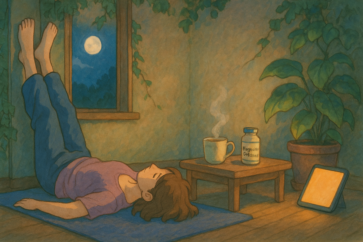 Evening Wind-Down (1 h before bed)