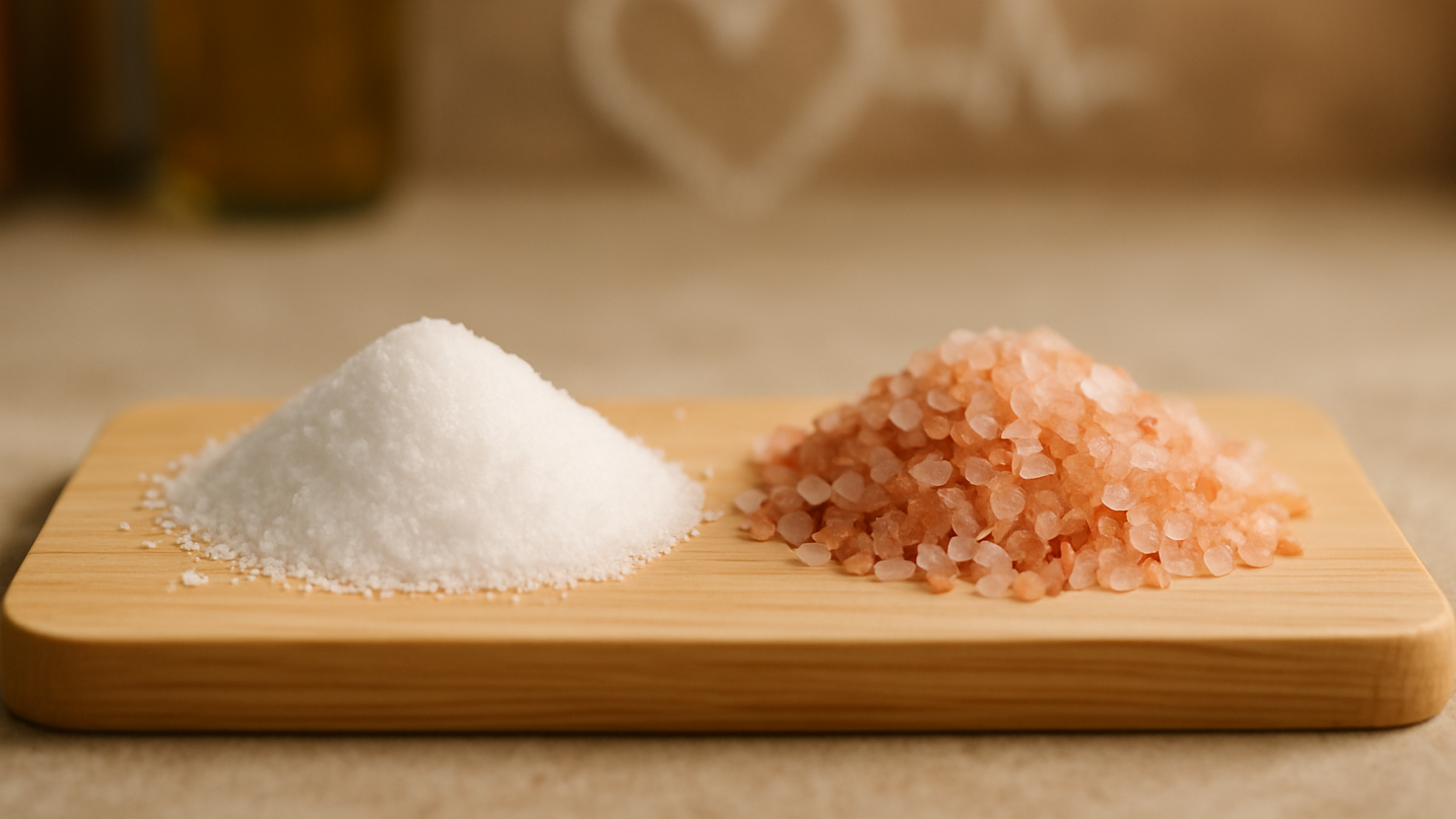 Health Impact Table Salt vs Pink Salt